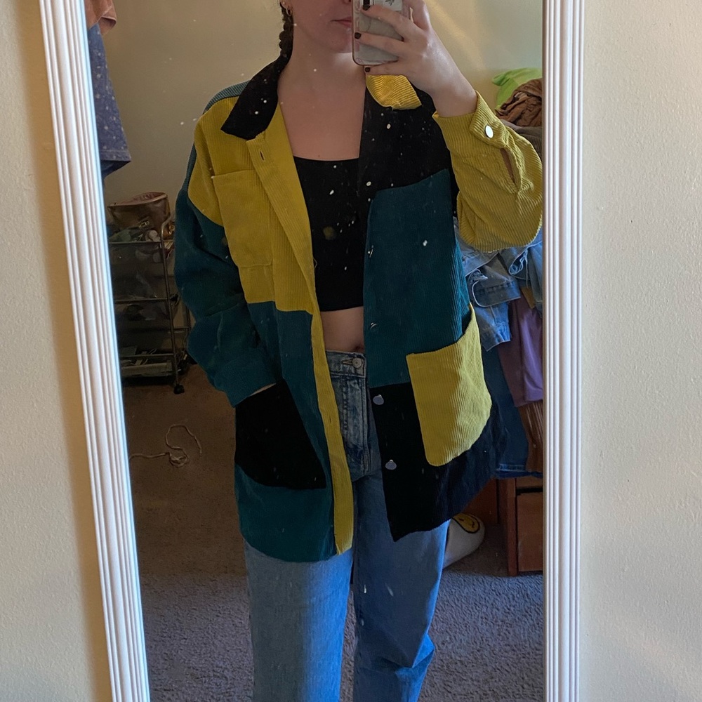 Color Block Jacket